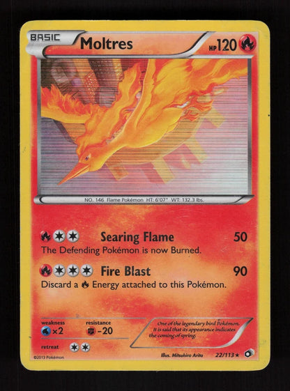Moltres 22/113 - Holo - Legendary Treasures
