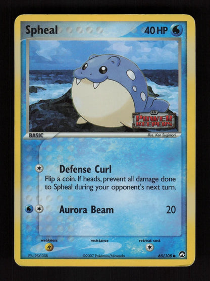 Spheal 65/108 - Reverse Holo - Power Keepers
