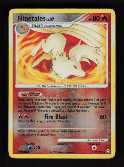 Ninetales 32/123 - Reverse Holo - Mysterious Treasures