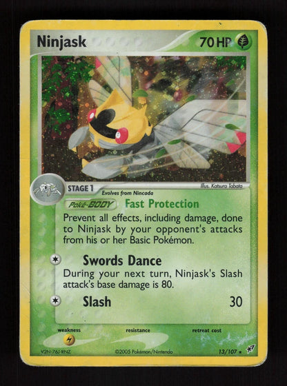Ninjask 13/107 - Holo - Deoxys