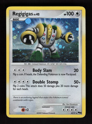 Regigigas 4/17 - Holo - POP Series 9