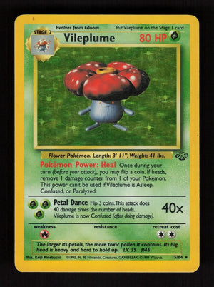 Vileplume 15/64 - Holo - Jungle