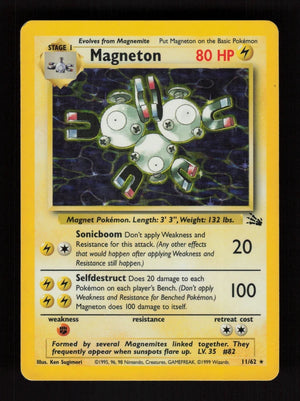 Magneton 11/62 - Holo - Fossil