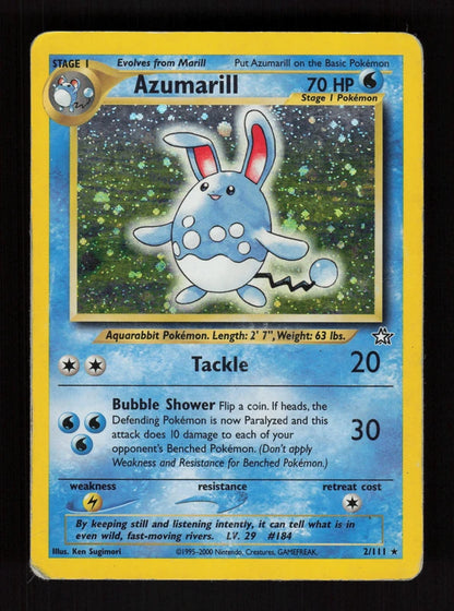 Azumarill 2/111 - Holo - Neo Genesis