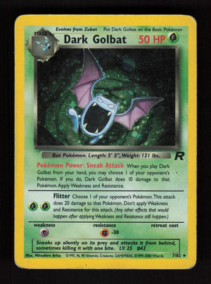 Dark Golbat 7/82 - Holo - Team Rocket