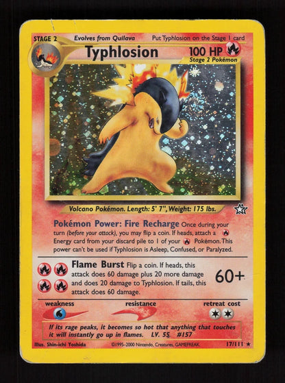 Typhlosion 17/111 - Holo - Neo Genesis