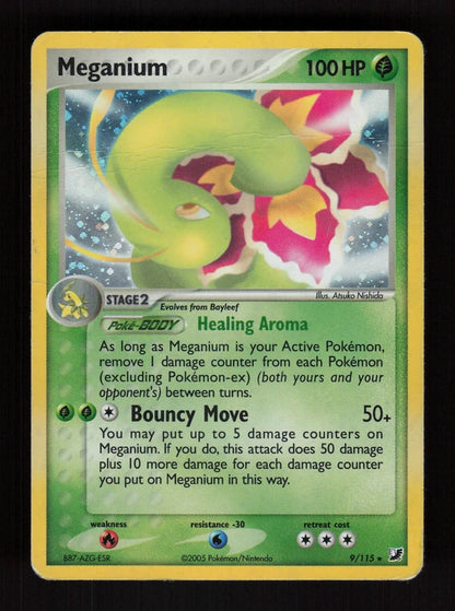 Meganium 9/115 - Holo - Unseen Forces