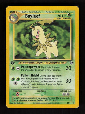 Bayleef 28/111 - Neo Genesis