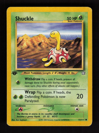 Shuckle 72/111 - Neo Genesis