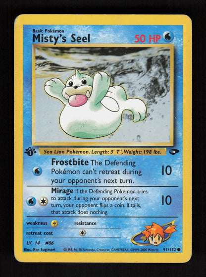 Misty's Seel 91/132 - Gym Challenge