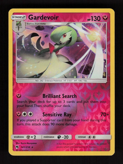 Gardevoir 141/214 - Reverse Holo - Lost Thunder