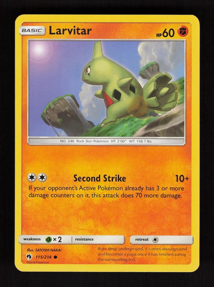 Larvitar 115/214 - Lost Thunder