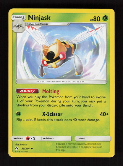 Ninjask 30/214 - Lost Thunder