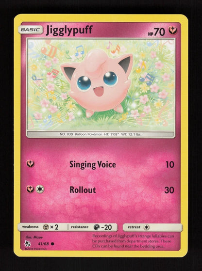 Jigglypuff 41/68 - Hidden Fates