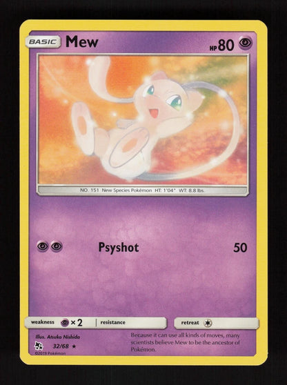Mew 32/68 - Hidden Fates