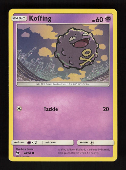 Koffing 28/68 - Hidden Fates