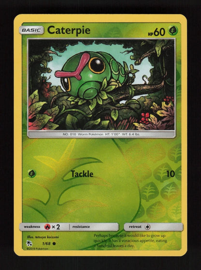 Caterpie 1/68 - Reverse Holo - Hidden Fates