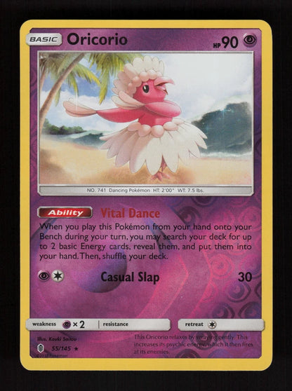 Oricorio 55/145 - Reverse Holo - Guardians Rising
