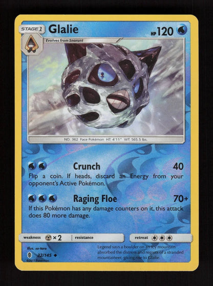 Glalie 32/145 - Reverse Holo - Guardians Rising
