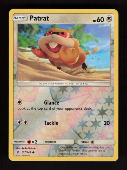 Patrat 107/145 - Reverse Holo - Guardians Rising