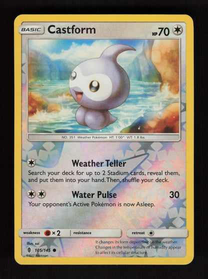 Castform 105/145 - Reverse Holo - Guardians Rising