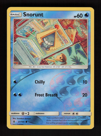 Snorunt 31/145 - Reverse Holo - Guardians Rising