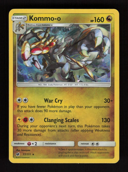 Kommo-o 77/111 - Crimson Invasion