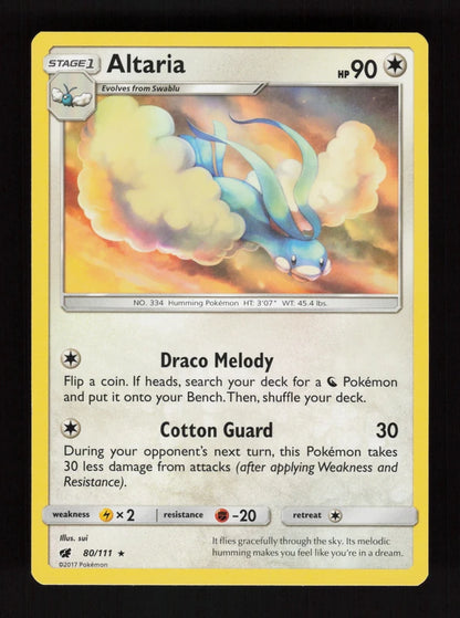 Altaria 80/111 - Crimson Invasion