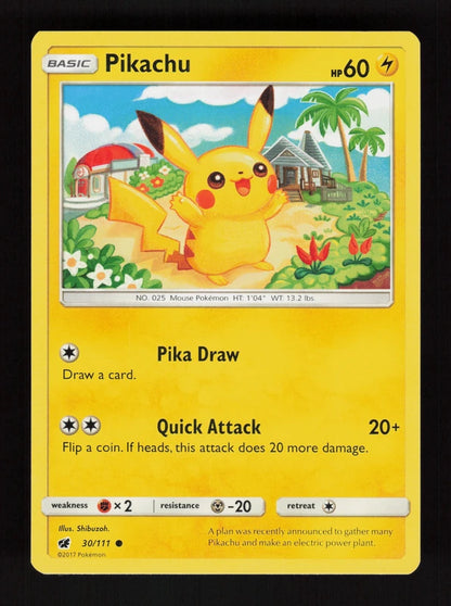 Pikachu 30/111 - Crimson Invasion