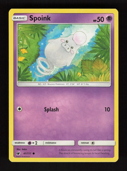 Spoink 41/111 - Crimson Invasion