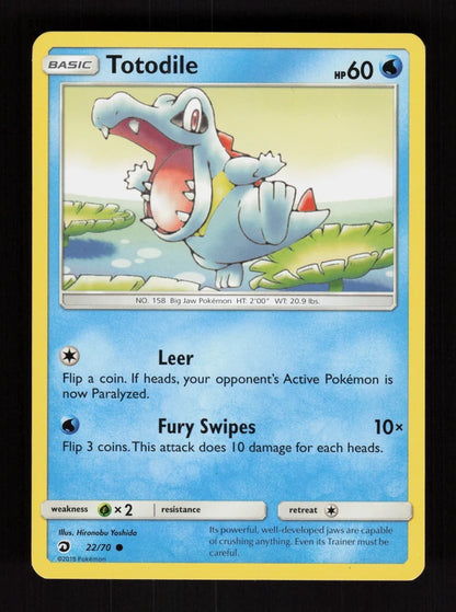 Totodile 22/70 - Dragon Majesty