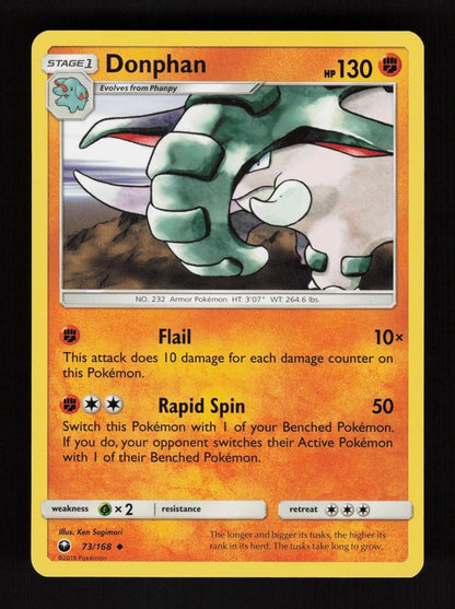 Donphan 73/168 - Celestial Storm