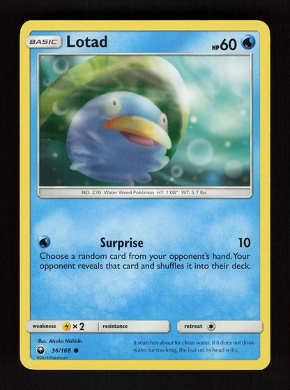 Lotad 36/168 - Celestial Storm