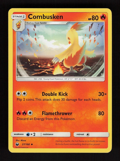 Combusken 27/168 - Celestial Storm
