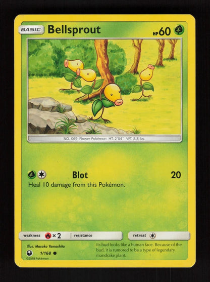 Bellsprout 1/168 - Celestial Storm
