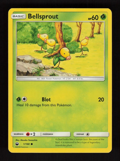Bellsprout 1/168 - Celestial Storm