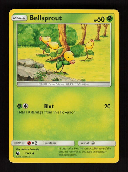 Bellsprout 1/168 - Celestial Storm