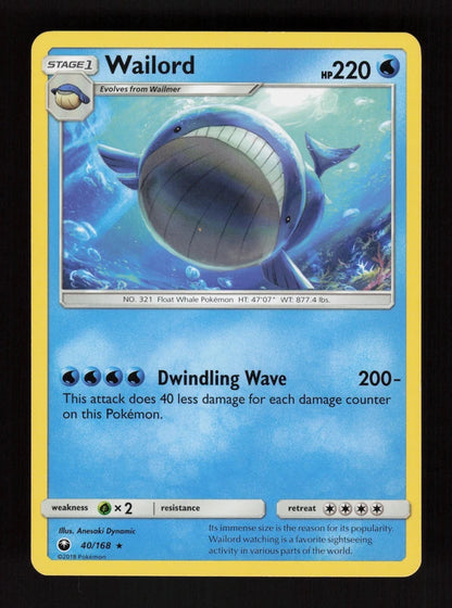 Wailord 40/168 - Celestial Storm