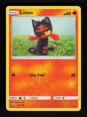 Litten 15/73 - Shining Legends