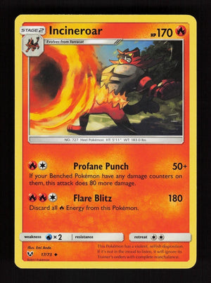Incineroar 17/73 - Shining Legends