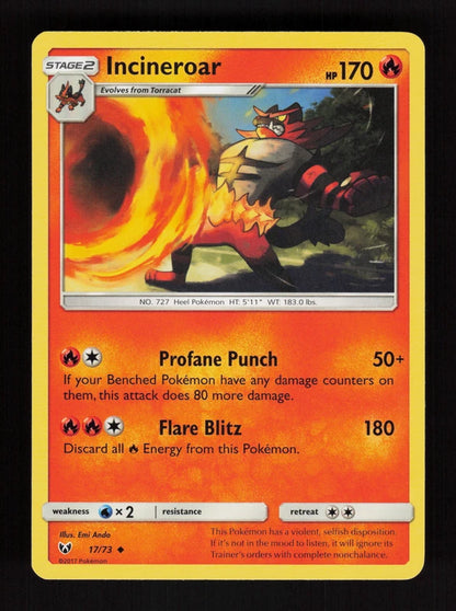 Incineroar 17/73 - Shining Legends