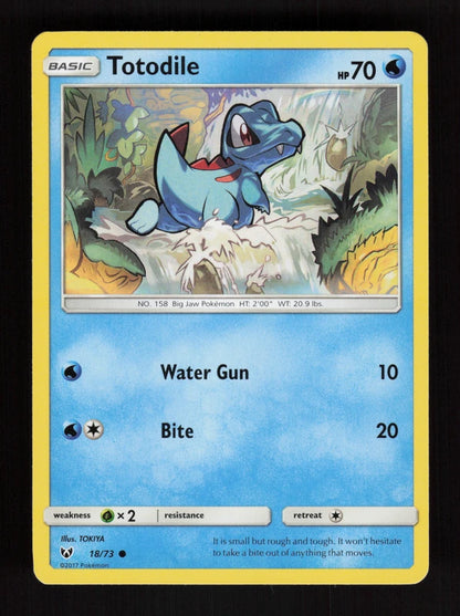 Totodile 18/73 - Shining Legends