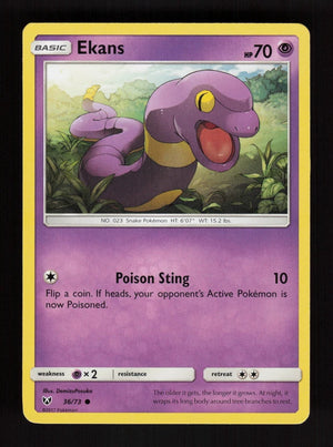 Ekans 36/73 - Shining Legends
