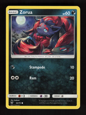 Zorua 52/73 - Shining Legends