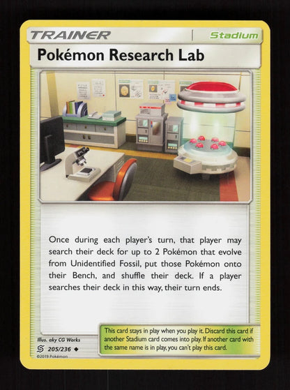 Pokémon Research Lab 205/236 - Unified Minds