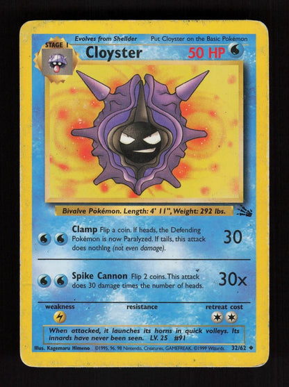 Cloyster 32/62 - Fossil
