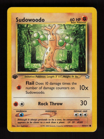 Sudowoodo 77/111 - Neo Genesis