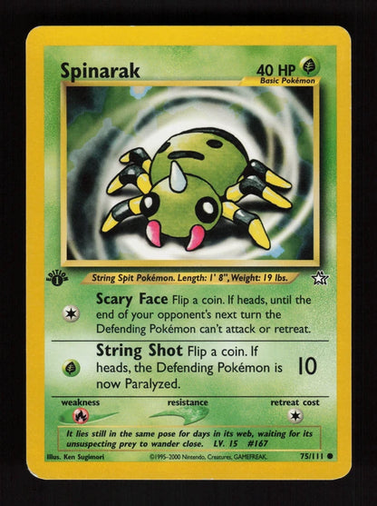 Spinarak 75/111 - Neo Genesis