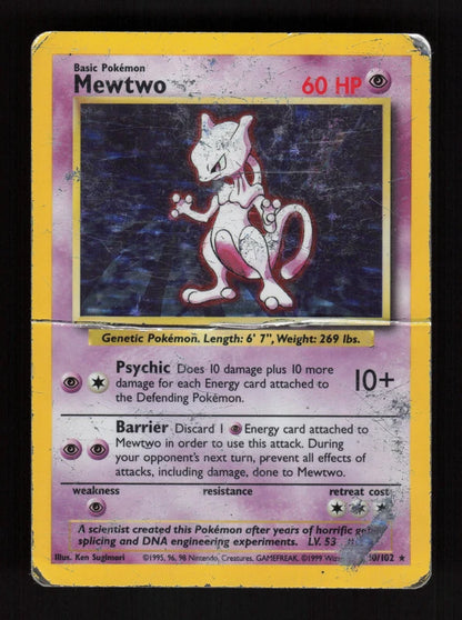 Mewtwo 10/102 - Holo - Base