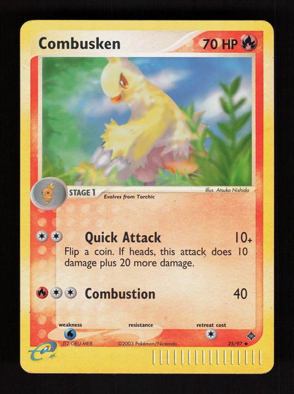 Combusken 25/97 - Reverse Holo - Dragon